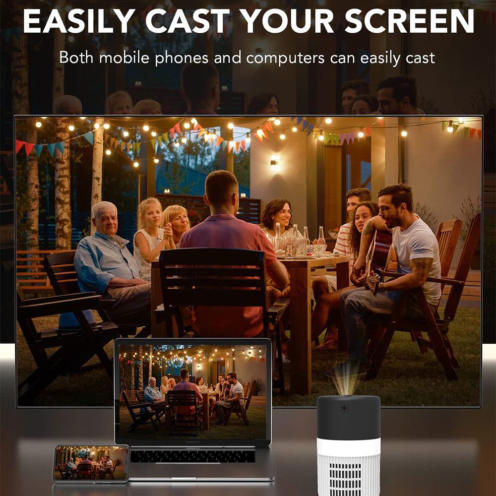 YT400 Home HD Projector 5G WIFI Connection 40 ANSI Mini Portable 480X360 Wireless Same Screen Phone Projection YT400 Home HD Projector 5G WIFI Connection 40 ANSI Mini Portable 480X360 Wireless Same Screen Phone Projection